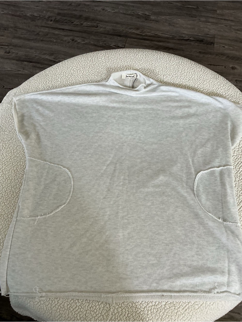 Three Bird Nest Women’s Light Gray Turtleneck Sweater